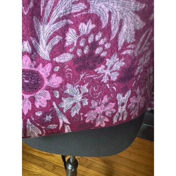 Talbots Wool Purple Pink Sweater - Picture 2 of 8
